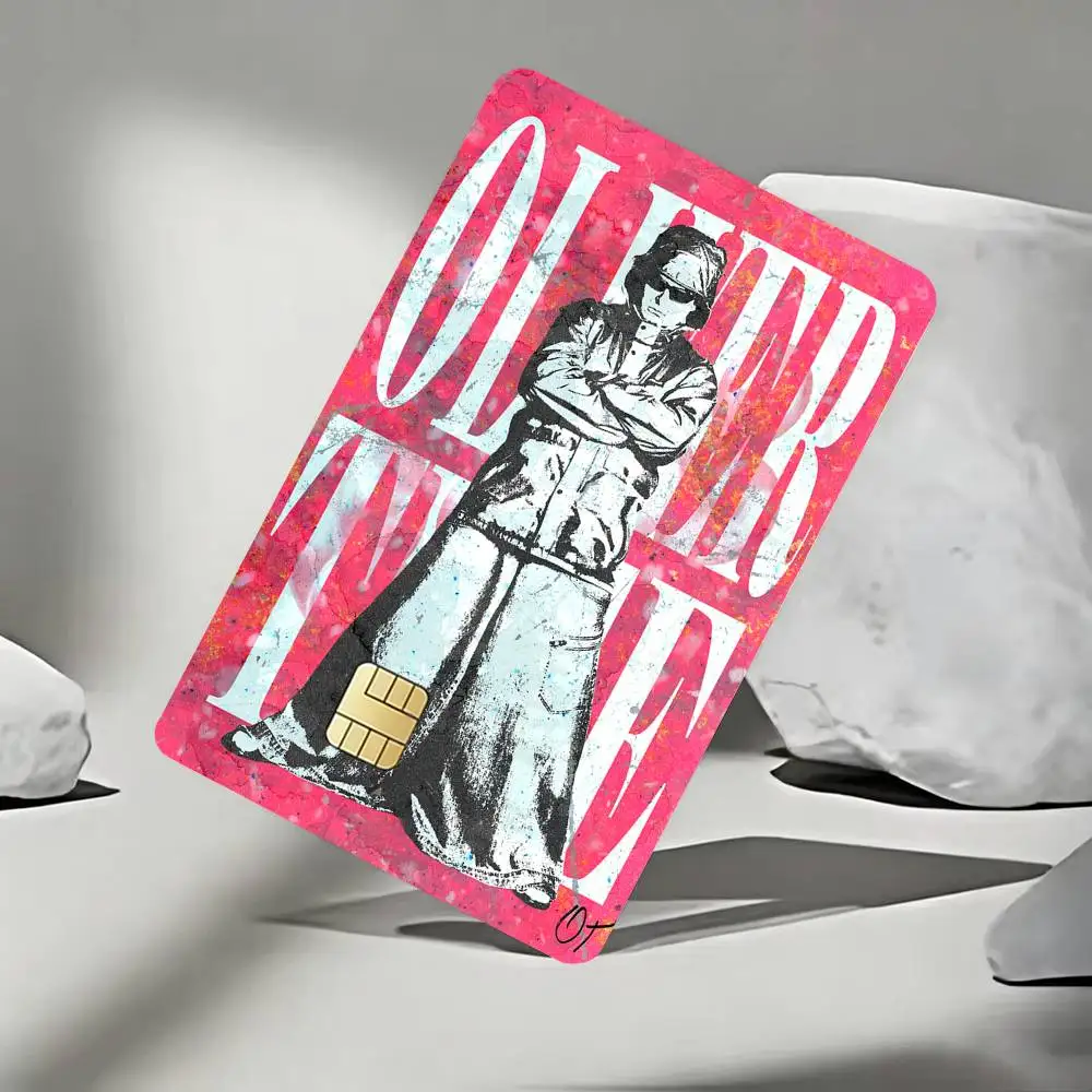 Indie Pop Rap Singer O-Oliver Tree Sticker Decoration Creative Bank Card Bus Metro Waterproof Sticker