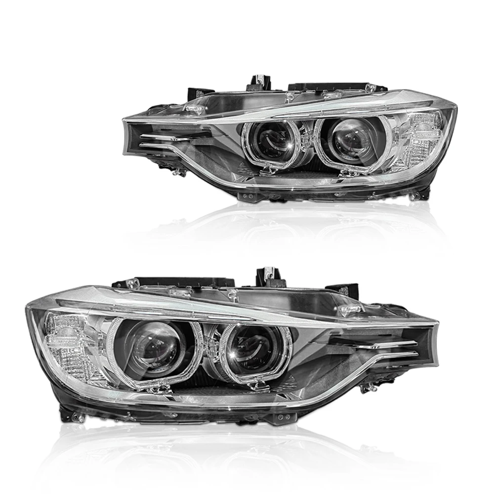 High Quality Full LED Car Front Head Lamp Set For BMW Headlight F30 F35 3 Series 2016-2018 12V Volta For 320i 325i