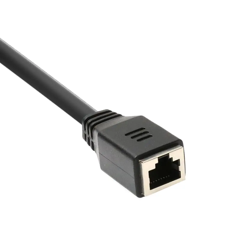 

Alvin's Cables M12 X-Code 8 Pin Male to RJ45 Female Ethernet Cable for Cognex Keyence Camera, RJ45 Female Socket High-Flex Cat6a