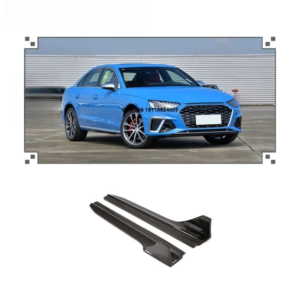 

Factory Carbon Fiber Side Skirts for A4 Quattro S-line S4 Sedan 4-Door 2020 2021