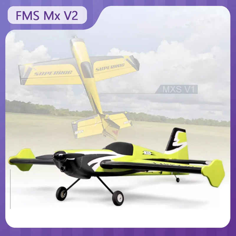 

FMS Mx 1100 мм V2 RC самолет обновленная версия Pnp трюк 3D машина электрическая модель самолета бесщеточный двигатель игрушка для взрослых и детей