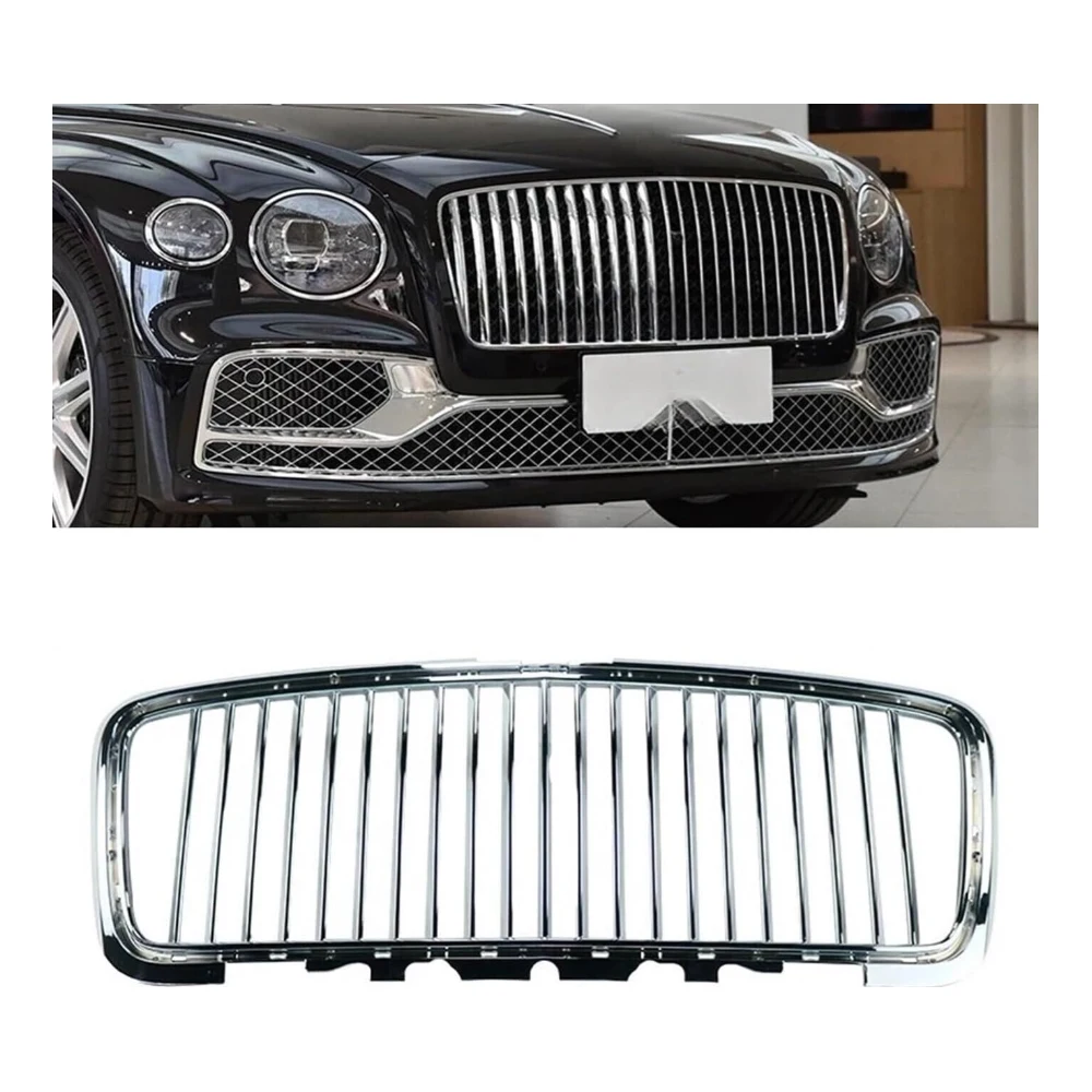 

3SE853667 Car Parts Front Chrome Radiator Grills for Bentley Grill for Bentley Continental Flying Spur 2020-2022
