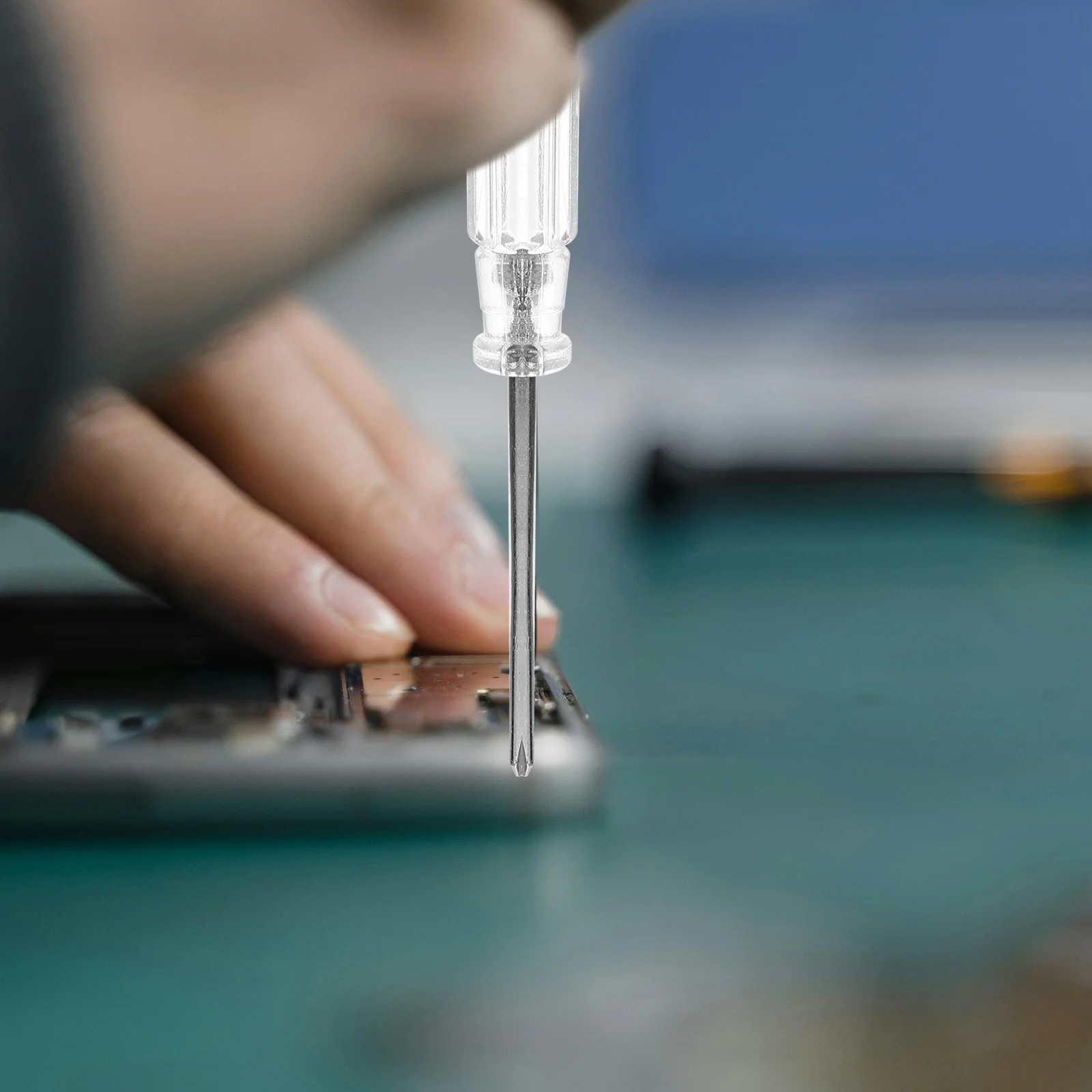 25-teiliges kleines Kristall-Schraubendreher-Set, tragbar, Mini-Präzisionsreparatur, kompakte Handwerkzeuge, Flathead-Kreuz für Elektronikgeräte