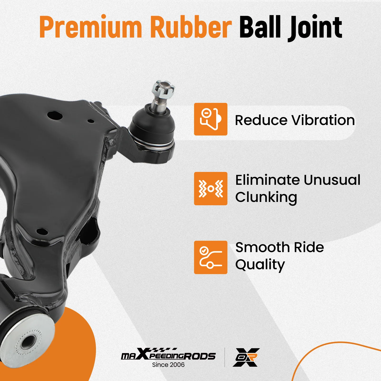 

4x Front Upper Lower Control Arms w/ Ball Joints for 2005-2015 Toyota Tacoma 4WD