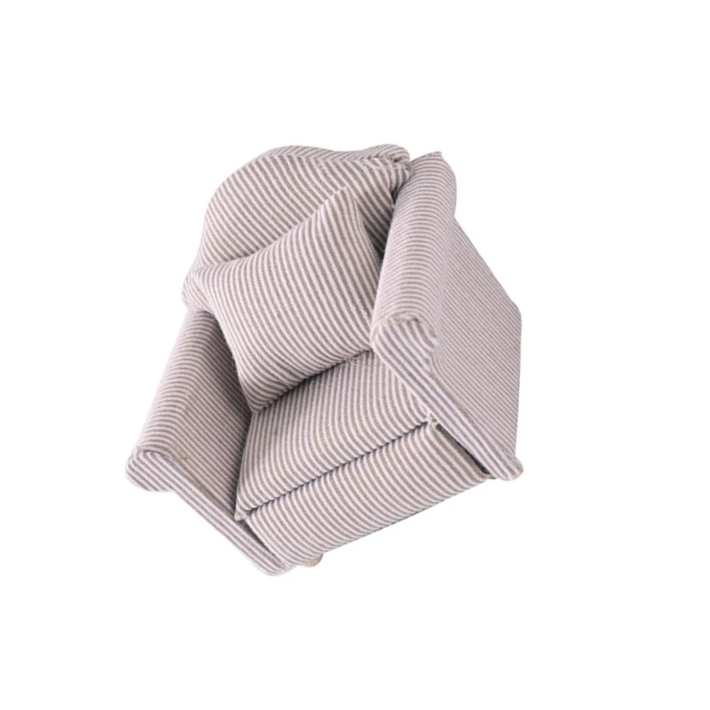 リアルなミニチュアカウチソファモデル家具ドールハウスシーン装飾 15UB