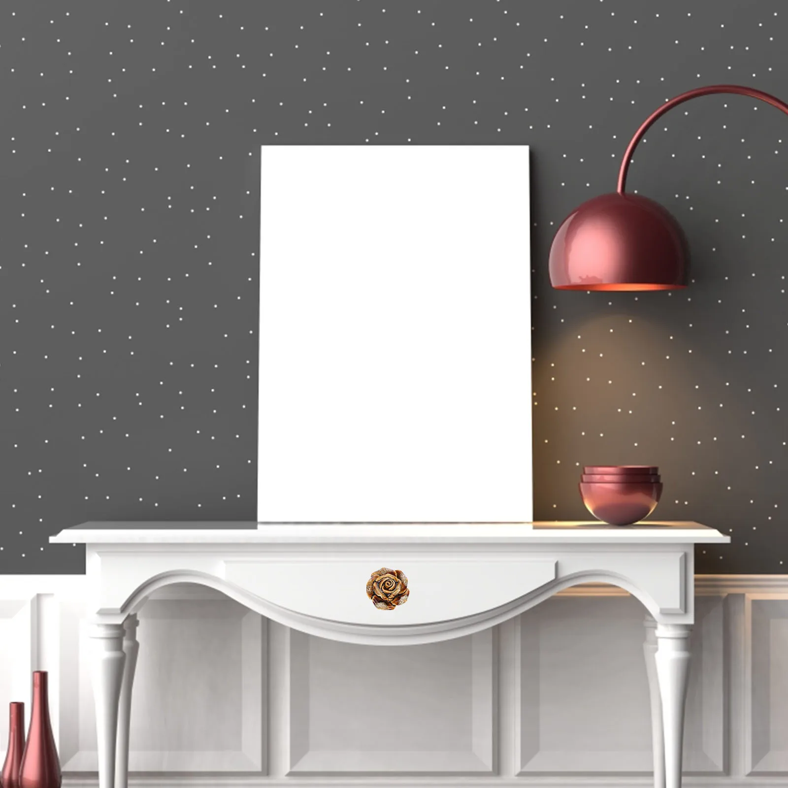 

2Pcs Retro Style Metal Dresser Drawer Knobs Decorative Pull Handles for Cabinets Wardrobes Drawers Dresser Drawer Knobs