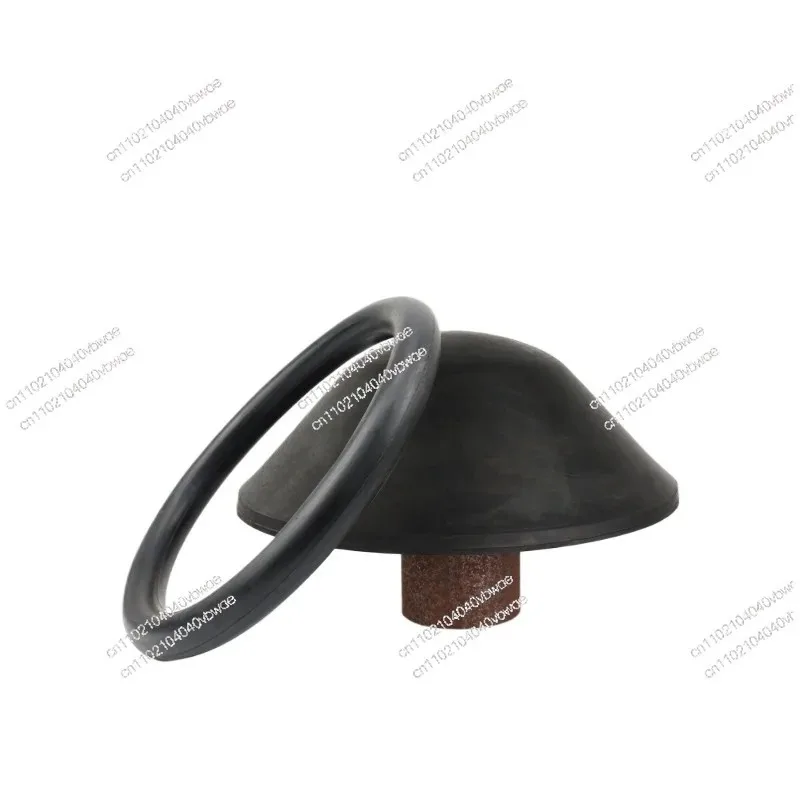 Sandblasting tank plug180 outer diameter 100 sandblasting machine rubber mushroom head 150 lower sand closure valve sealing ring