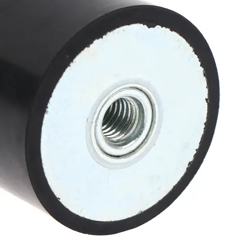 {MX} M4 M5 M6 M8 암나사 고무 충격 흡수 패드 진동 방지 패드 금속 무소음 블록 댐퍼 타입 DD 고무 마운트