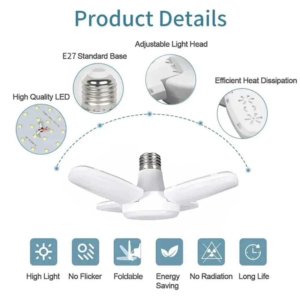 lampada-led-e27-de-luz-branca-lampada-led-e27-dimerizavel-e-dobravel-design-em-forma-de-ventilador-iluminacao-para-garagem