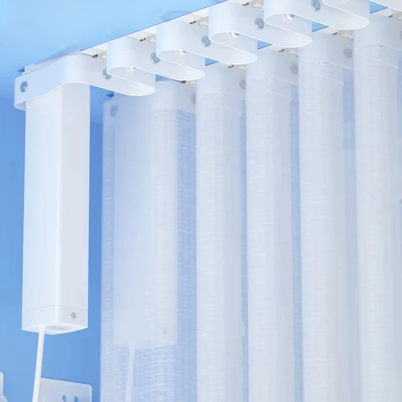 

Modern Motor Electric Track Single Rail Curtain Track Custom Aluminum Accessories Wholesale Smart Curtain Rail
