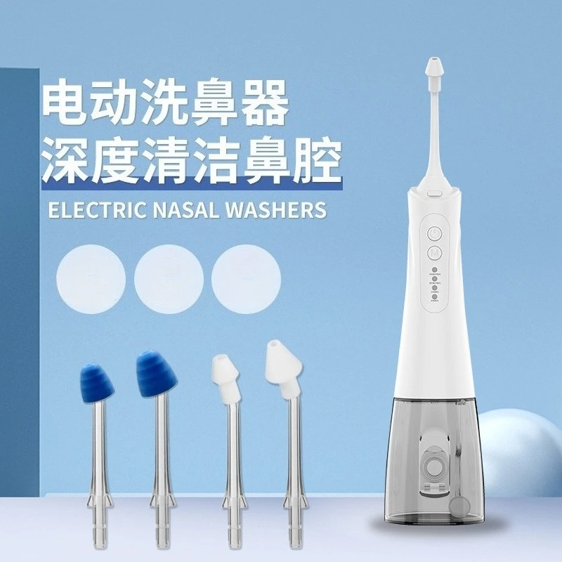 Adult Children's Household Convenient Neti Pot Nasal Salt Nasal Rinse Electric Nose Wash Nose  Rinse