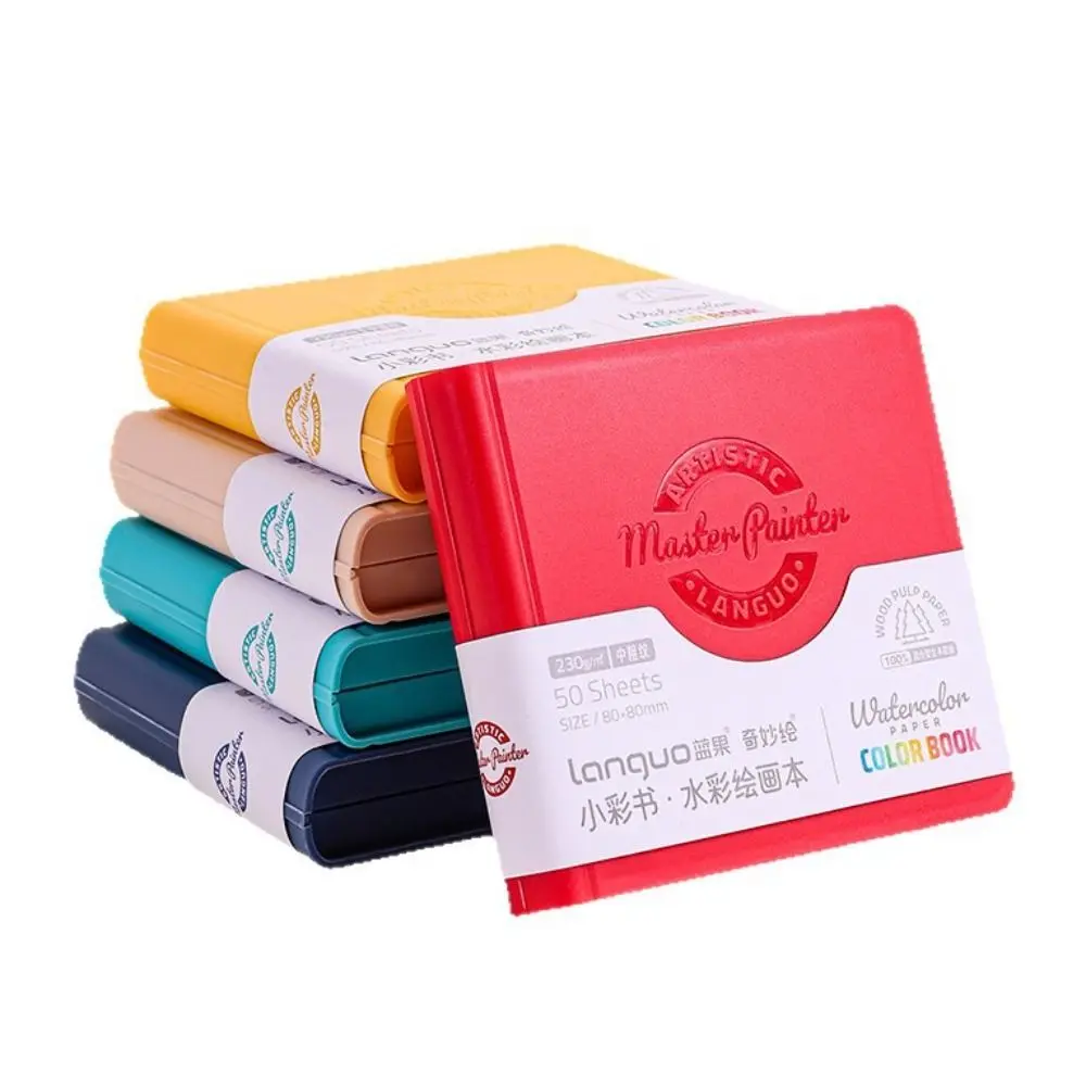 

High Quality Tearable Watercolor Sketchbook Thickened Portable Watercolor Notebook Pocket Watercolor Painting Pad Artistic Use