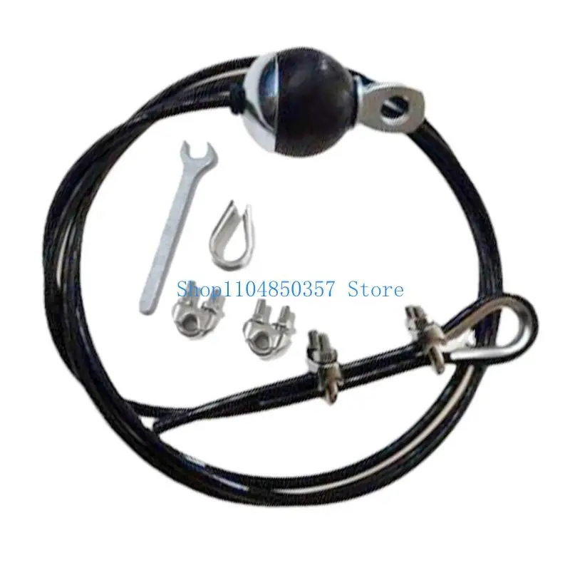 

5asd Фитнес Pulldown Стальной трос Шнур Кабельное оборудование Домашняя система шкивов