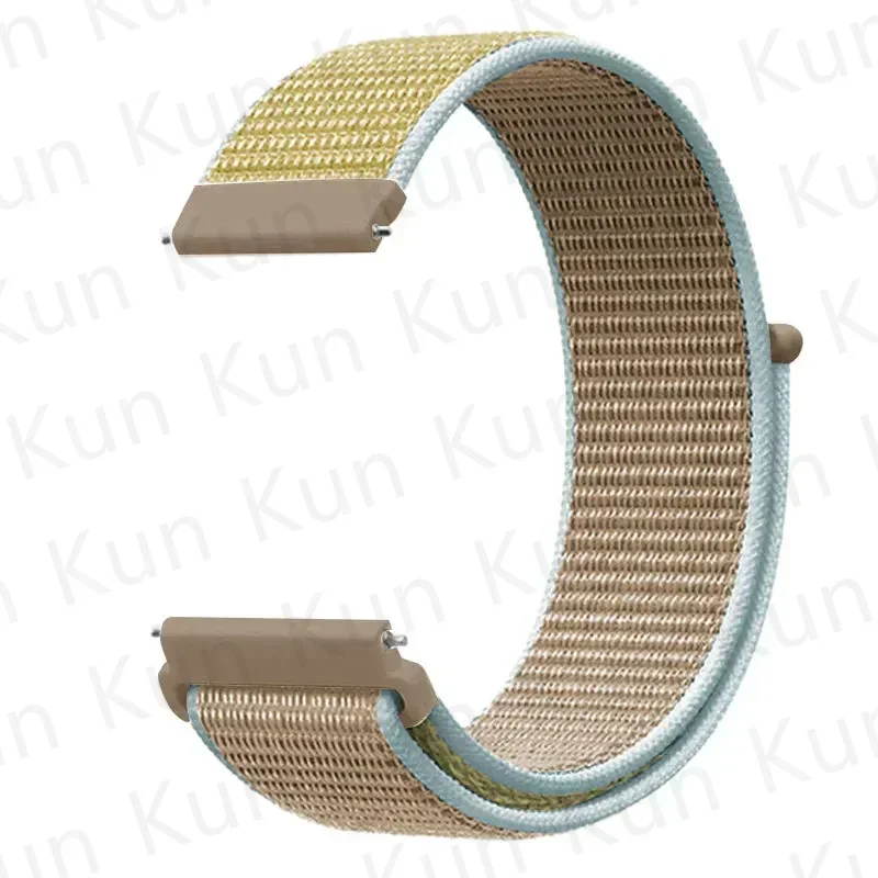 20Mm 22Mm Band Voor Samsung Galaxy Horloge 6/5/4/5pro/4/6 Classic/Active 2 Nylon Lus Sport Armband Huawei Horloge Gt 4-2-2-3 Band