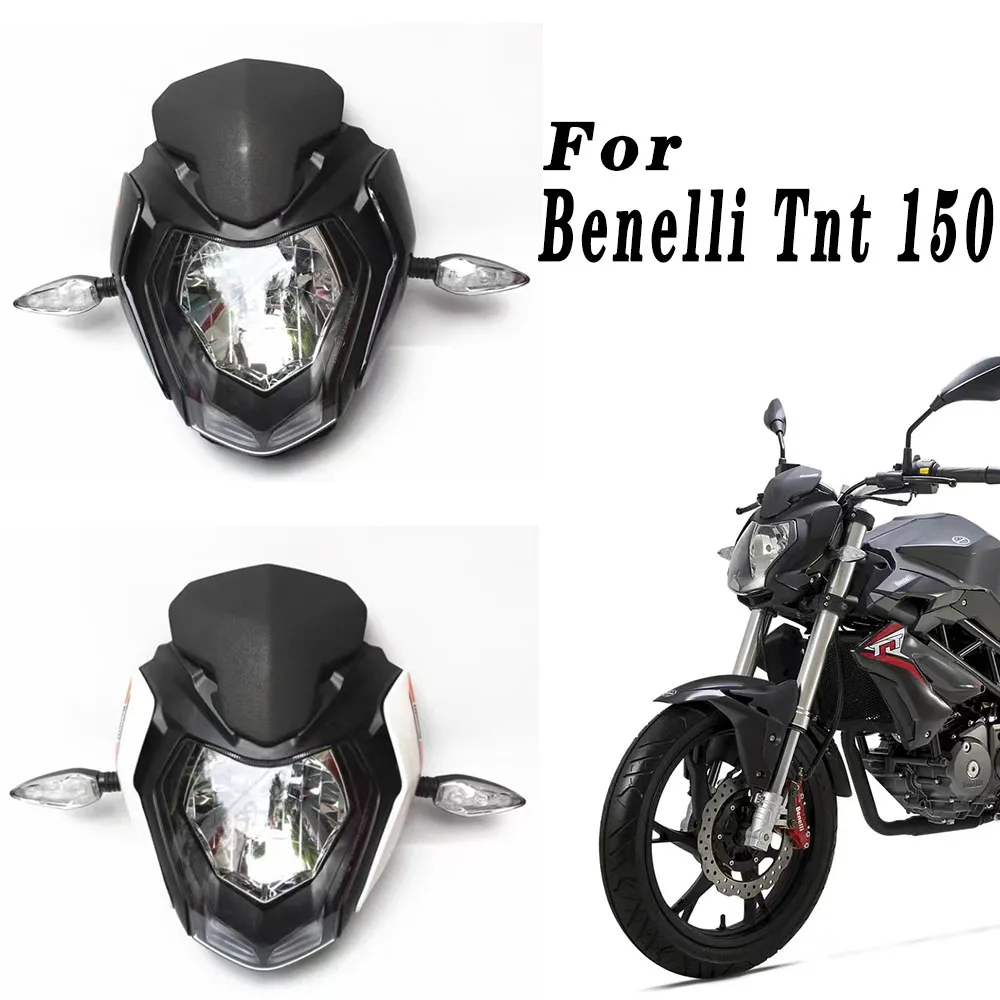 For Benelli Tnt 150 Tnt 150I New Fairing Headlight Turn Signal Assembly Motorcycle Accessories