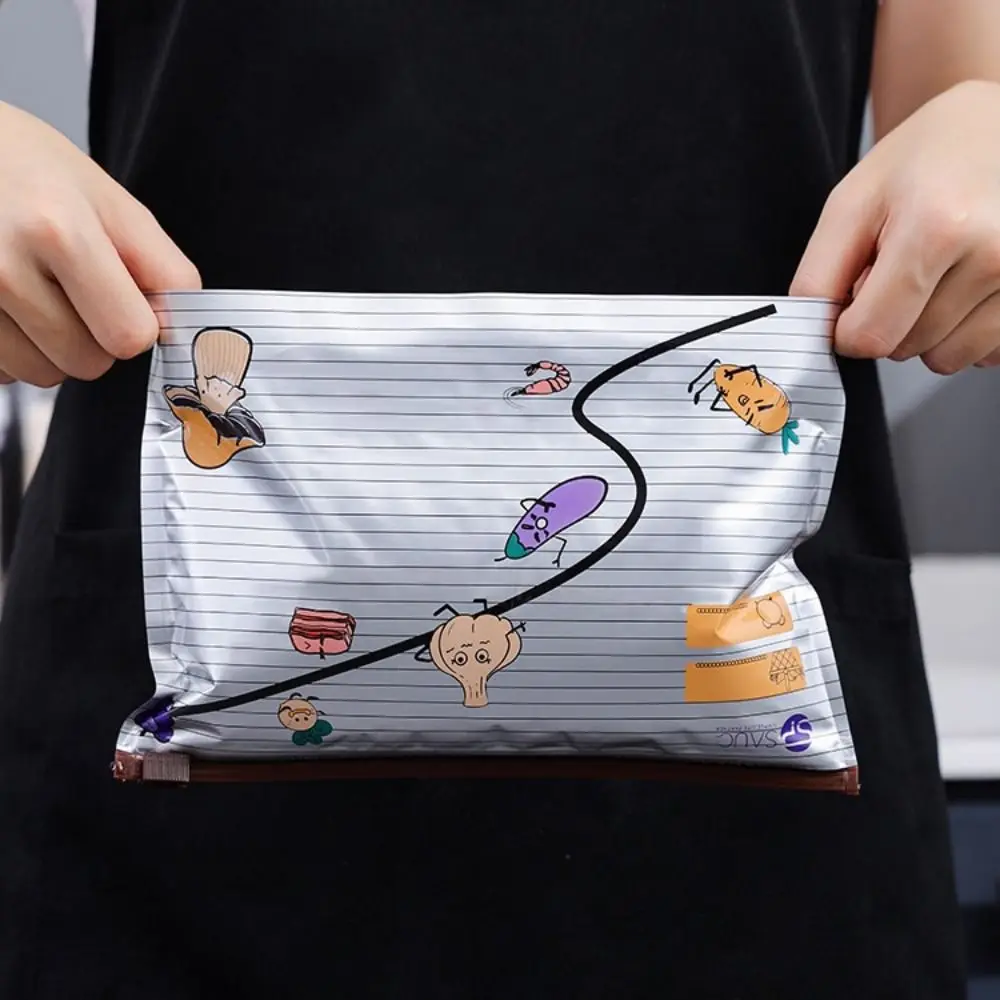 

10 шт./пакет, сумка для хранения свежести из алюминиевой фольги, герметичный контейнер, безопасная морозильная камера, сумка для хранения свежести, многоразовая сумка для еды