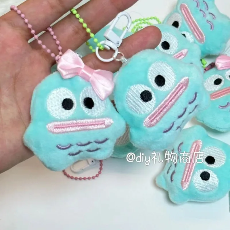 

2pcs Sanrio Hangyodon Anime Kawaii Lovely Doll Pendant Cute Cartoon Keychain Schoolbag Decoration Ins Fashion Gifts Toys