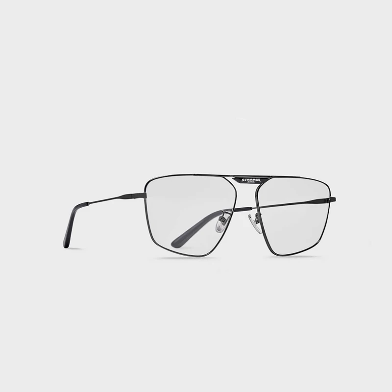 NIGO LP Men's Women's Fashion Silver Nylon Lenses Casual Aviator Myopia Glasses #nigo61241