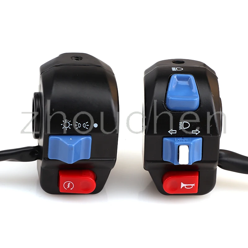 For CHINESE SCOOTER GY6 4STROKE TAOTAO JCL ZNEN BMS Handlebar Control Switches Turn Signal Headlight Electric Fog Light Start