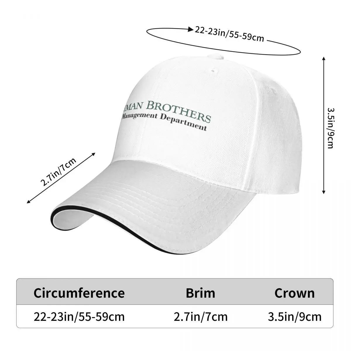 Lehmans Brothers Head Of Risk Managment Women Men Baseball Cap Casual Outdoor Cap 2024 Sports Hats Spring Adjustable Hat