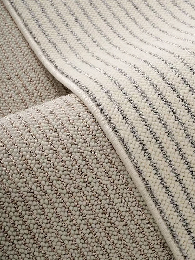 Minimalist High-end Carpet Area Rug Living Room Non-Slip Home Floor Carpet for Bedroom Sofa Cloakroom Bedside Floor Mat