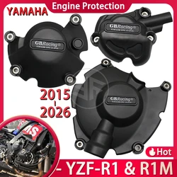 For YAMAHA YZF-R1 & R1M 2015-2026 Motorcycle Accessories GB Racing Secondary Engine Protection Alternator Clutch Pulse Cover