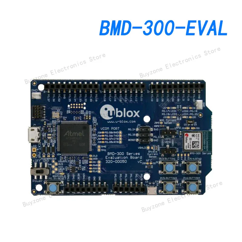 

BMD-300-EVAL Bluetooth Development Tools - 802.15.1 Bluetooth Eval Kit Low Energy 5.0