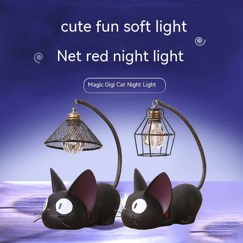 Desk Lamp Eye Protection Energy-saving Reading Lamp Charging Sleeping Night Light LED Romantic Creative Animal Light Crafts