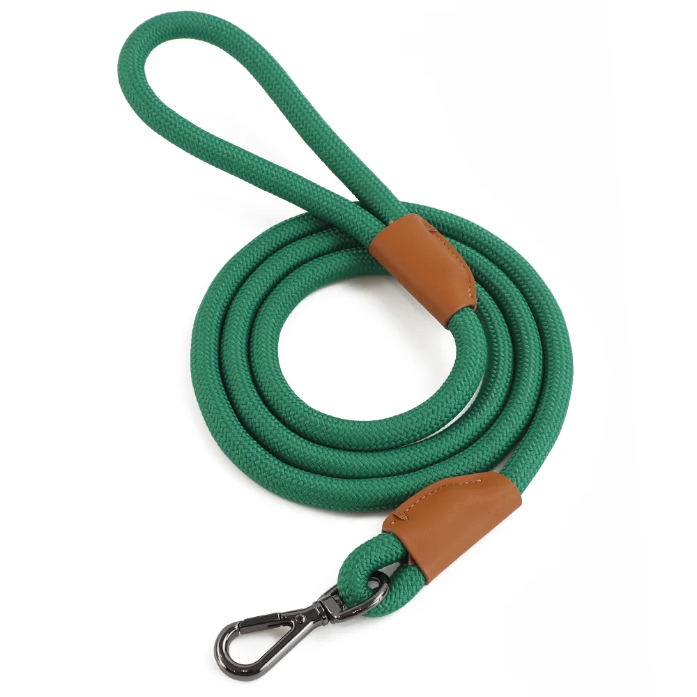 Adjustable Nylon Dog Leash For Large Dogs With Training Buckle_voghion.com