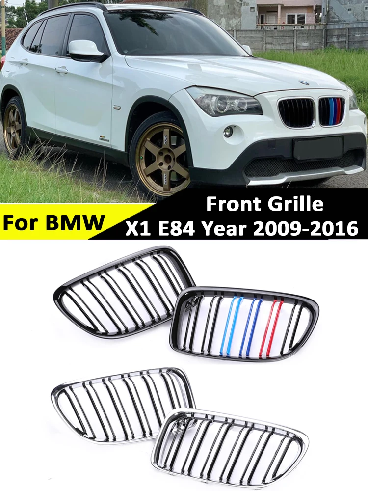 

Хромированная решетка для переднего бампера BMW X1 E84 2009-2016 XDrive