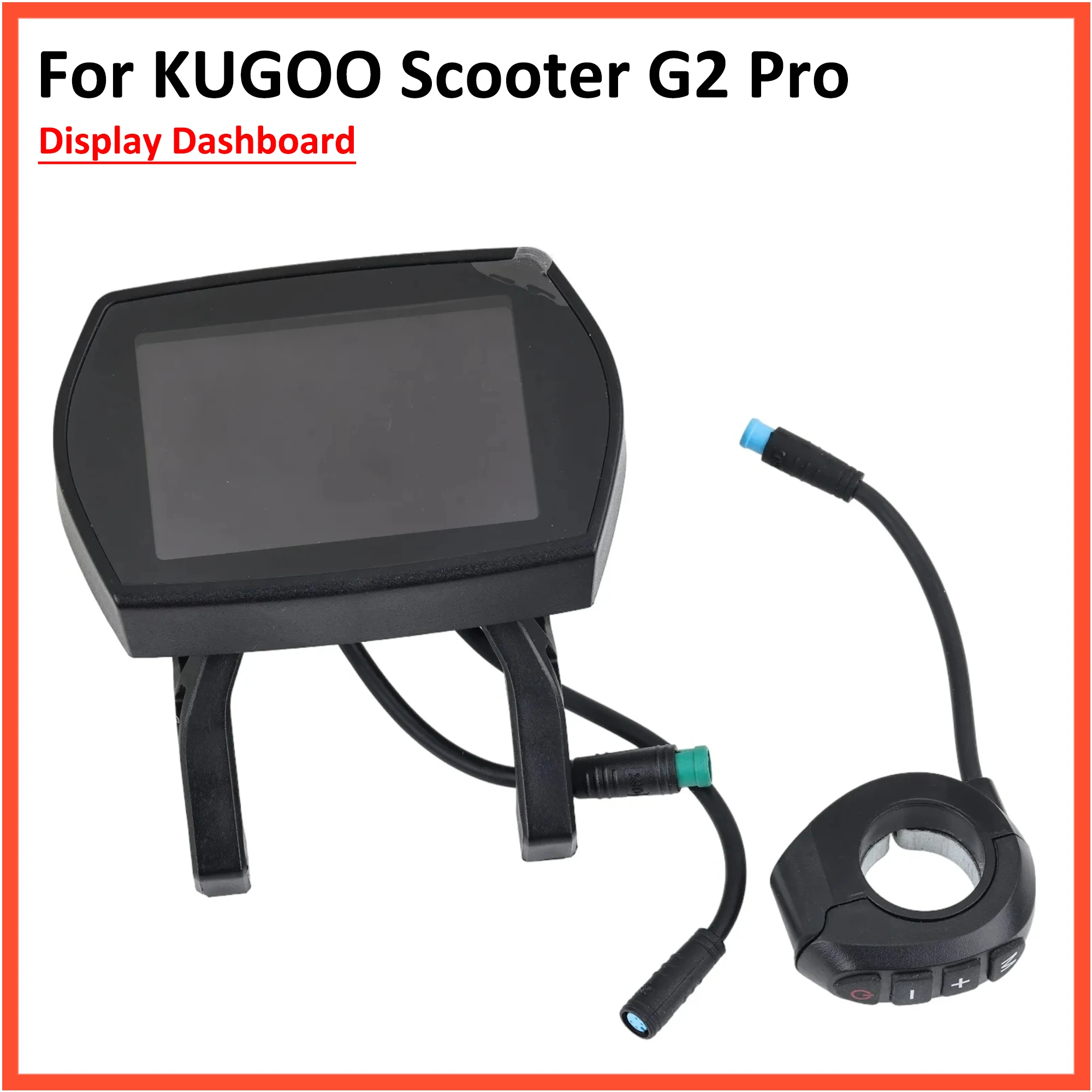 Display LCD cruscotto dello strumento per KUGOO G2 PRO Scooter elettrico misuratore digitale 5pin 48V 25A 1000W parti