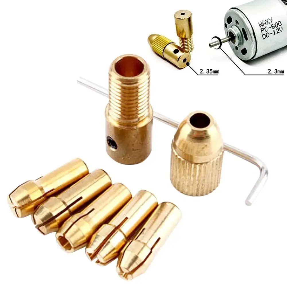 0.5-3mm Fixture Table Clamp Motor Electric Drill Set Micro Twist Chuck Tool Set