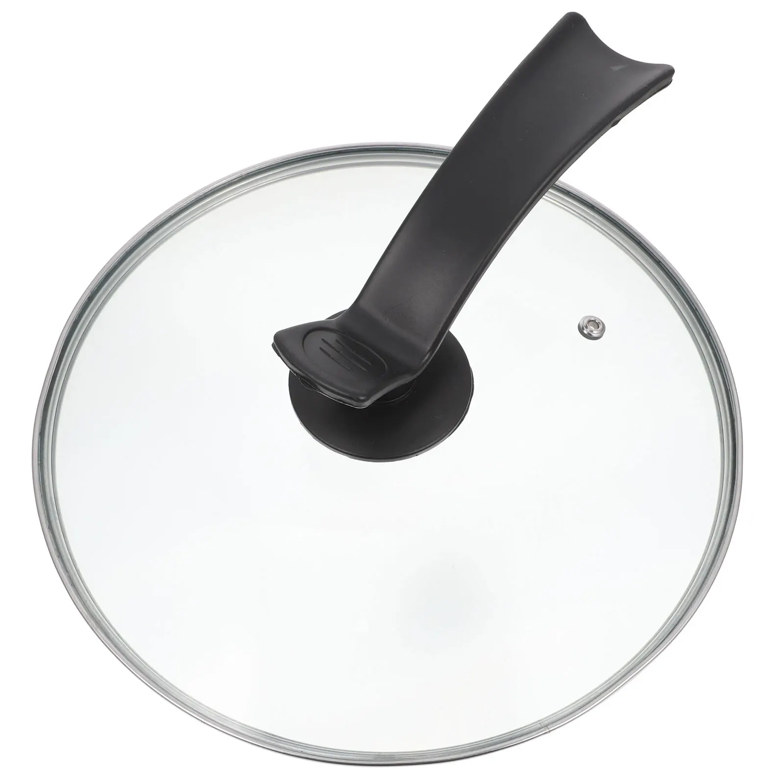 

Glass Pot Lid Transparent Highly Sealed Practical Pan Lid Household Kitchen Pot Cover Multi-Function Cookware Glass