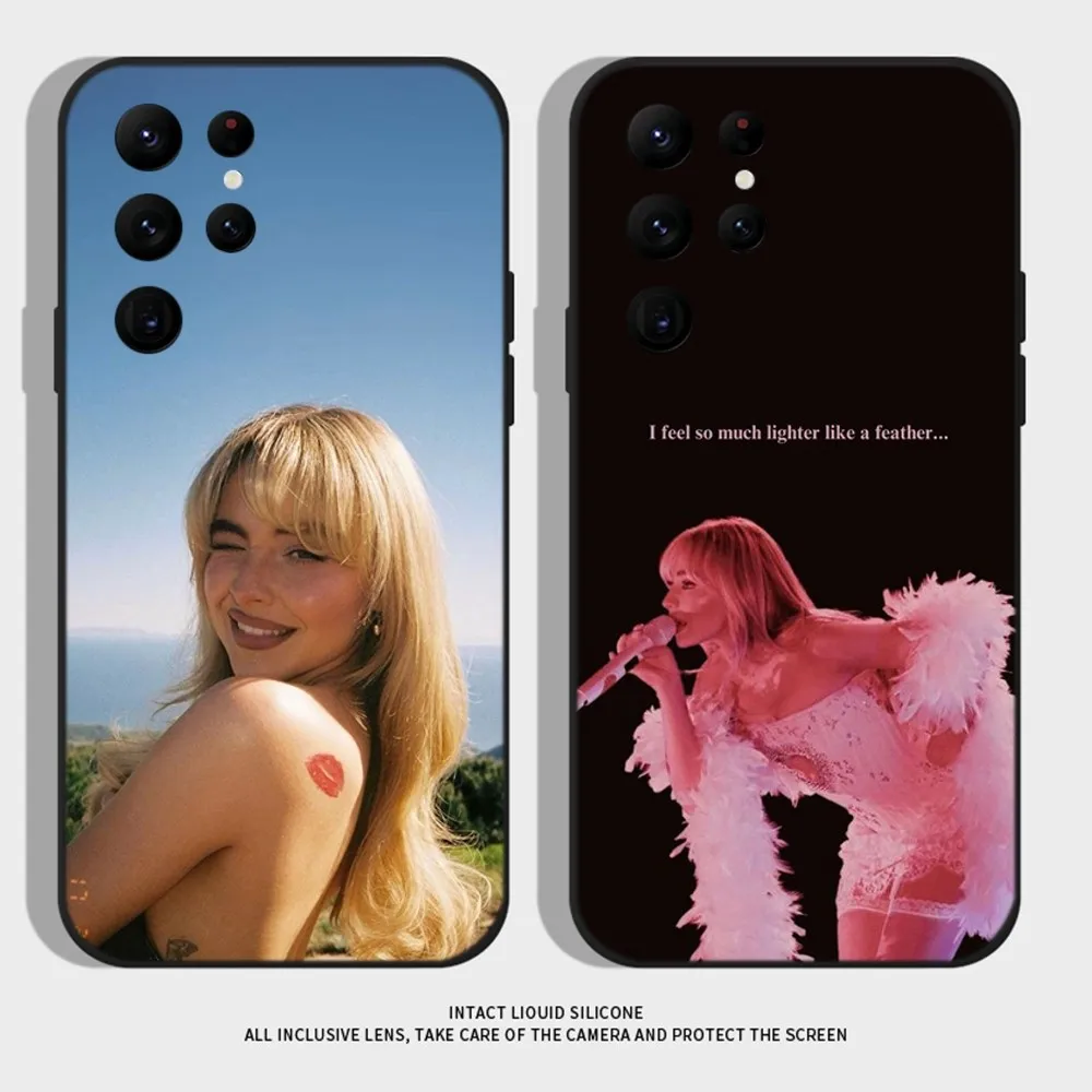 

Sabrina Carpenter Short n Sweet Phone Case For Samsung S21,S22 Ultra,S20,S30 plus,S22 plus,S23,S30 ultra 5G Silicone Cover