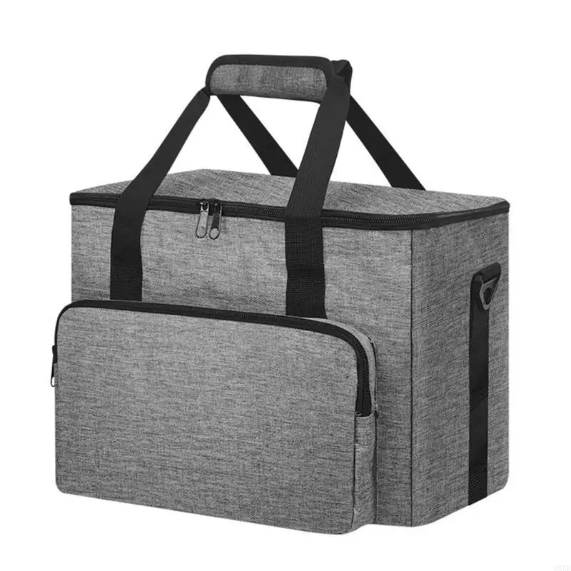 حقيبة منظم محطة الطاقة الخارجية قماش مقوى مقاوم للغبار للسفر 0XXB #5