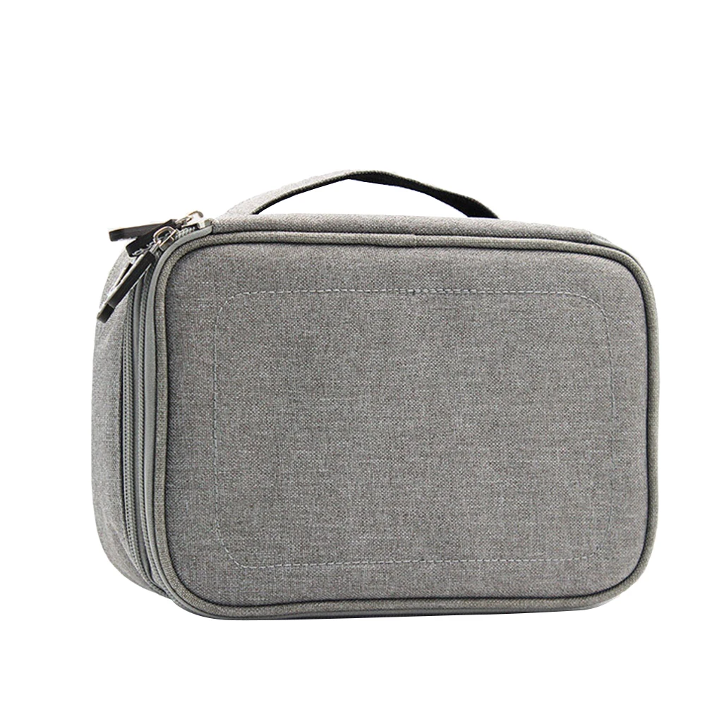 

Data Cable Storage ganizer Travel Pouch Sturdy Lightweight Cord Holder Case Small Electronics Box Premium
