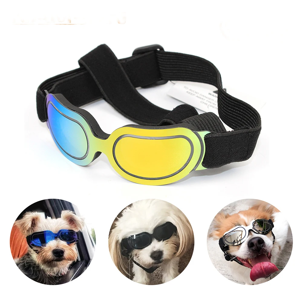 

Pet Glasses Funny Dog Sunglasses Adjustable Lightweight Cotton Nylon Belt Metal Pc Material Cute Decorative Colorful
