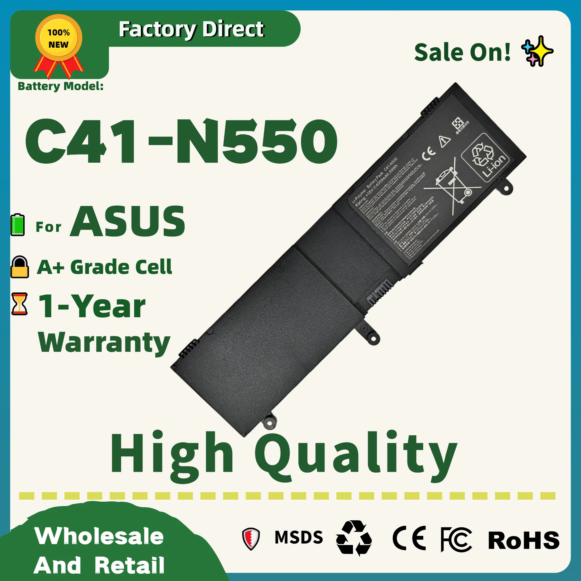 Factory Direct! C41…