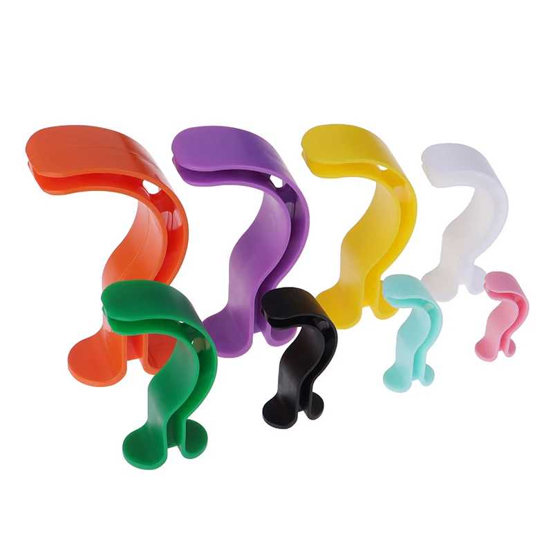 

8 шт./компл. одноразовые нетоксичные полиэтиленовые орфаринговые трамповки Guedel с цветным кодированием - одноразовые трубки для дыхательных проводов первой помощи для пациентов