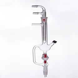 SYNTHWARE dispositivo di reflusso/purificazione Micro solvente, giunto 14/20, fermo, riflusso solvente, microscala, vetro borosilicato, S43