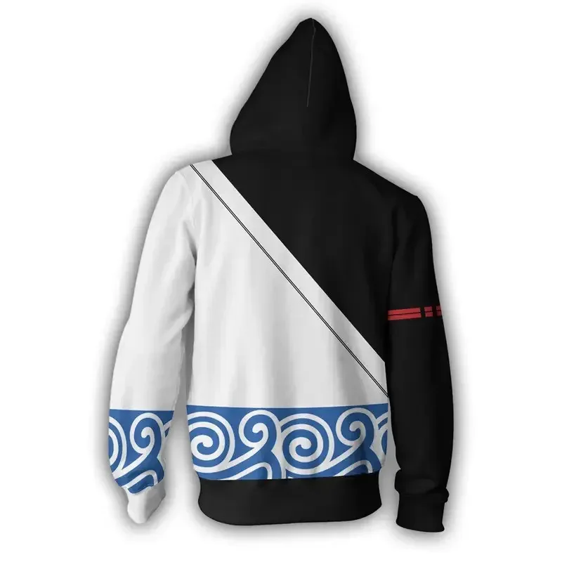 سويت شيرت بغطاء للرأس بشخصية الرسوم المتحركة "Silver Note" Sakada Silver، معطف عصري، مناسب لحفلات الهالوين وعيد الميلاد