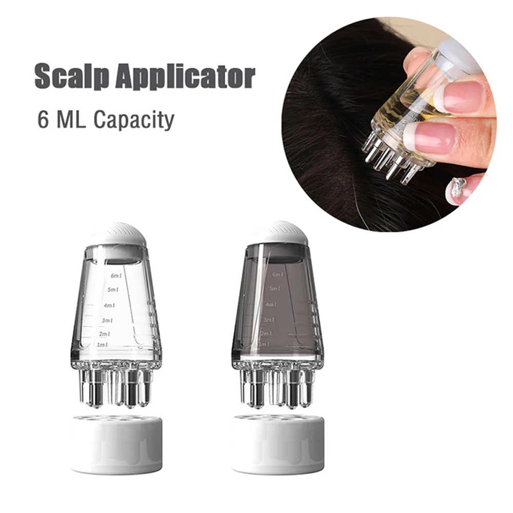 Mini Scalp Essential Oil Applicator Portable Massage Ball Massage Comb Hair Growth Liquid Applicator Fixed Dispensing Device