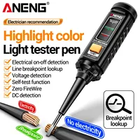 ANENG B15 DC Indicator Light Meter Detection Tester One-word Screwdriver Insulated Electrician Highlight Pocket Tester Pen Tools