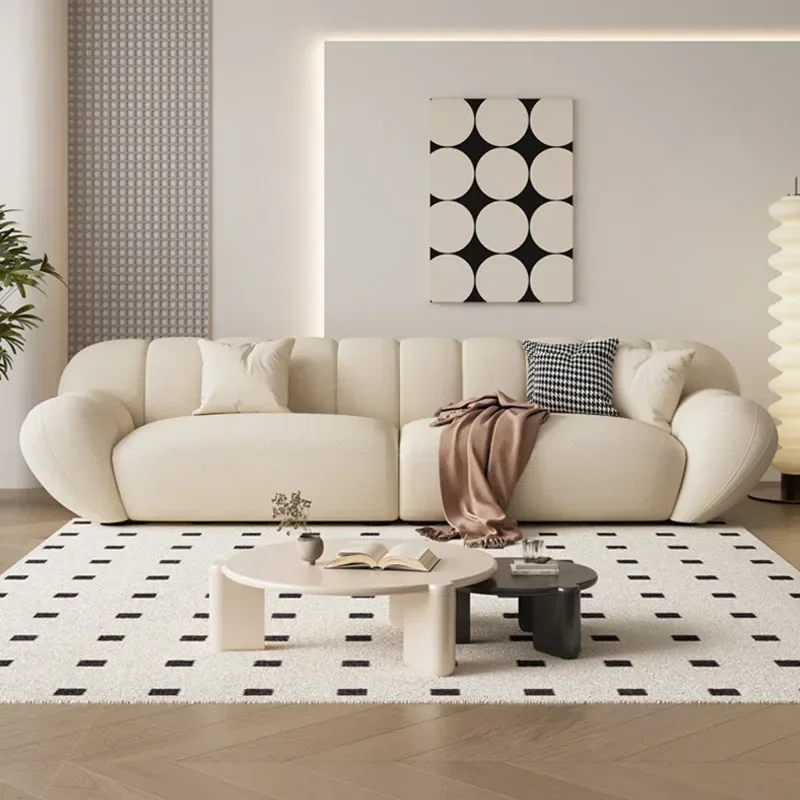 new Folding Bed Armchair Clouds Sofa Modular Sectional Couch Bean Bag Sofa Living Room Set Accent Chair Vacuum Packed Armchairs
