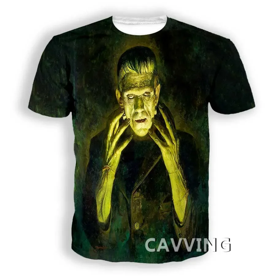 New Fashion Women/Men's 3D Print  Frankenstein  Casual T-shirts Hip Hop Tshirts Harajuku Styles Tops Clothing CT1