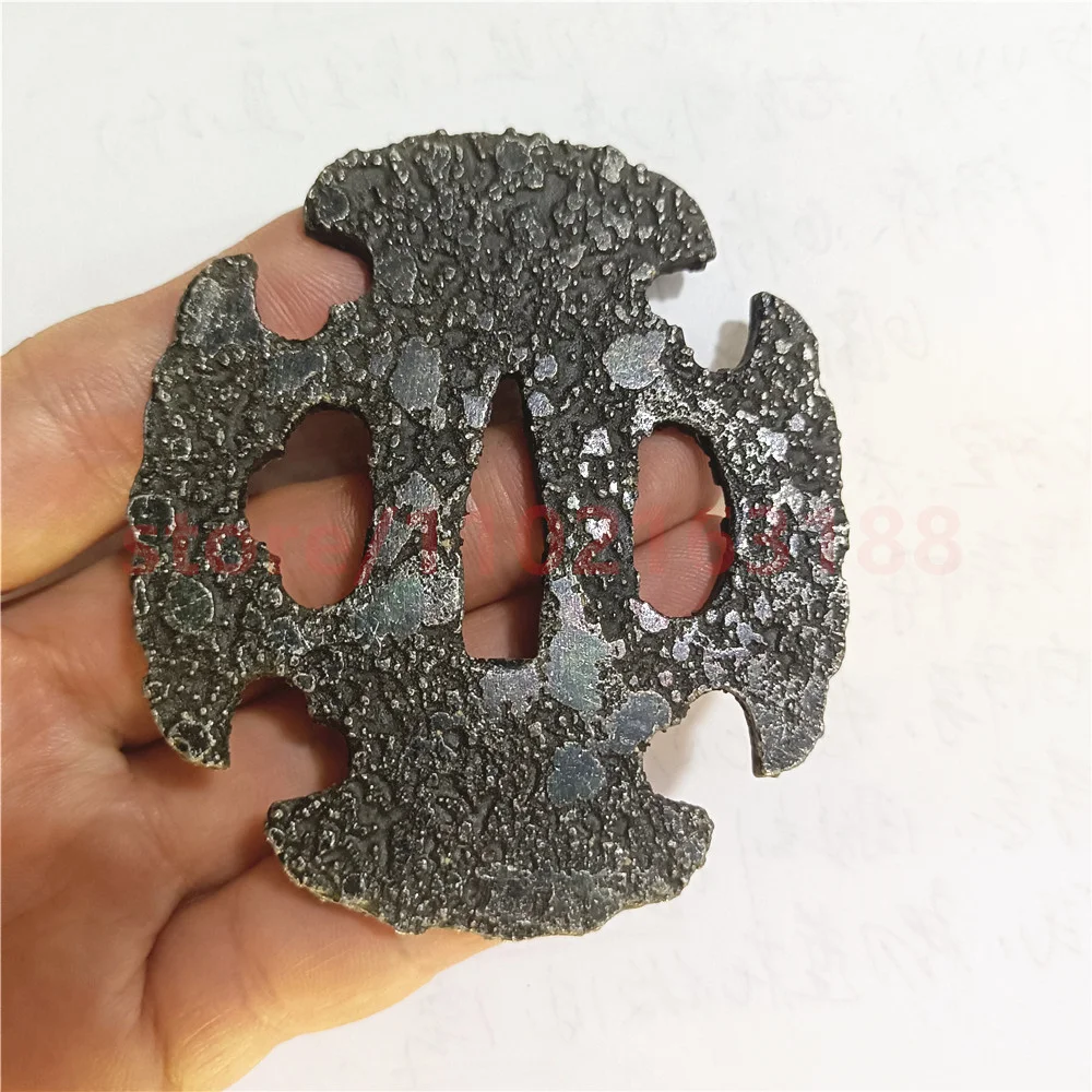 Unique Steel Tsuba Iron Handguard Guard For Real Japanese Japan Samurai Katana Sword Fittings Accessory New