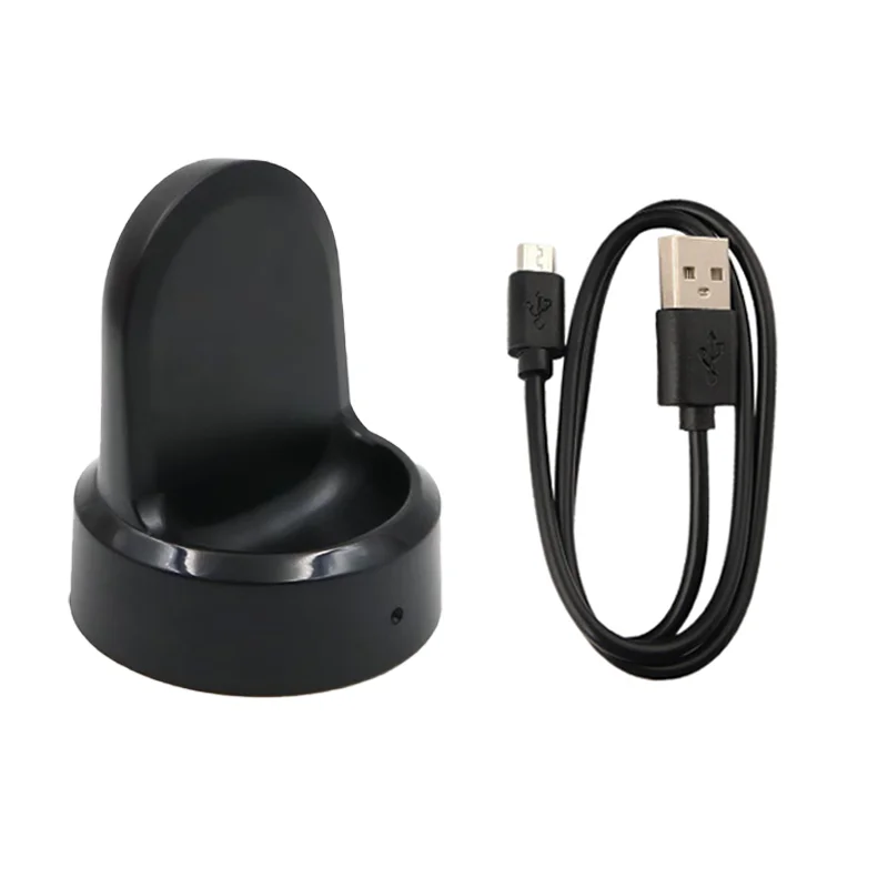 1pc Portable Magnetic Charger Charging Cradle Dock Charging Accessories USB Cable for Samsung Gear S2/ S3/S4 view 2