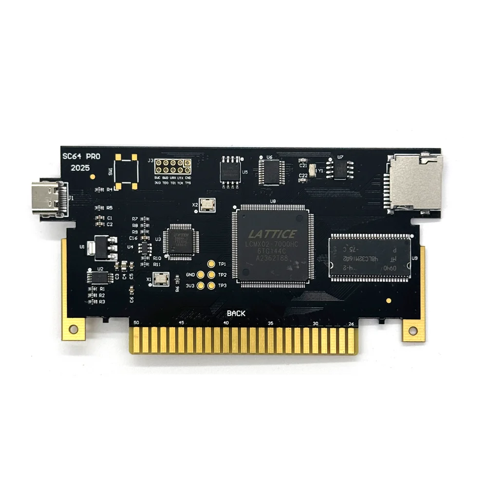 SC64 5000 in 1 N64 게임 카트리지 오픈 소스 플래시 카드 16GB/32GB 무료 TF 카드 닌텐도 64 지원 N64DD/SNES/GBC 게임