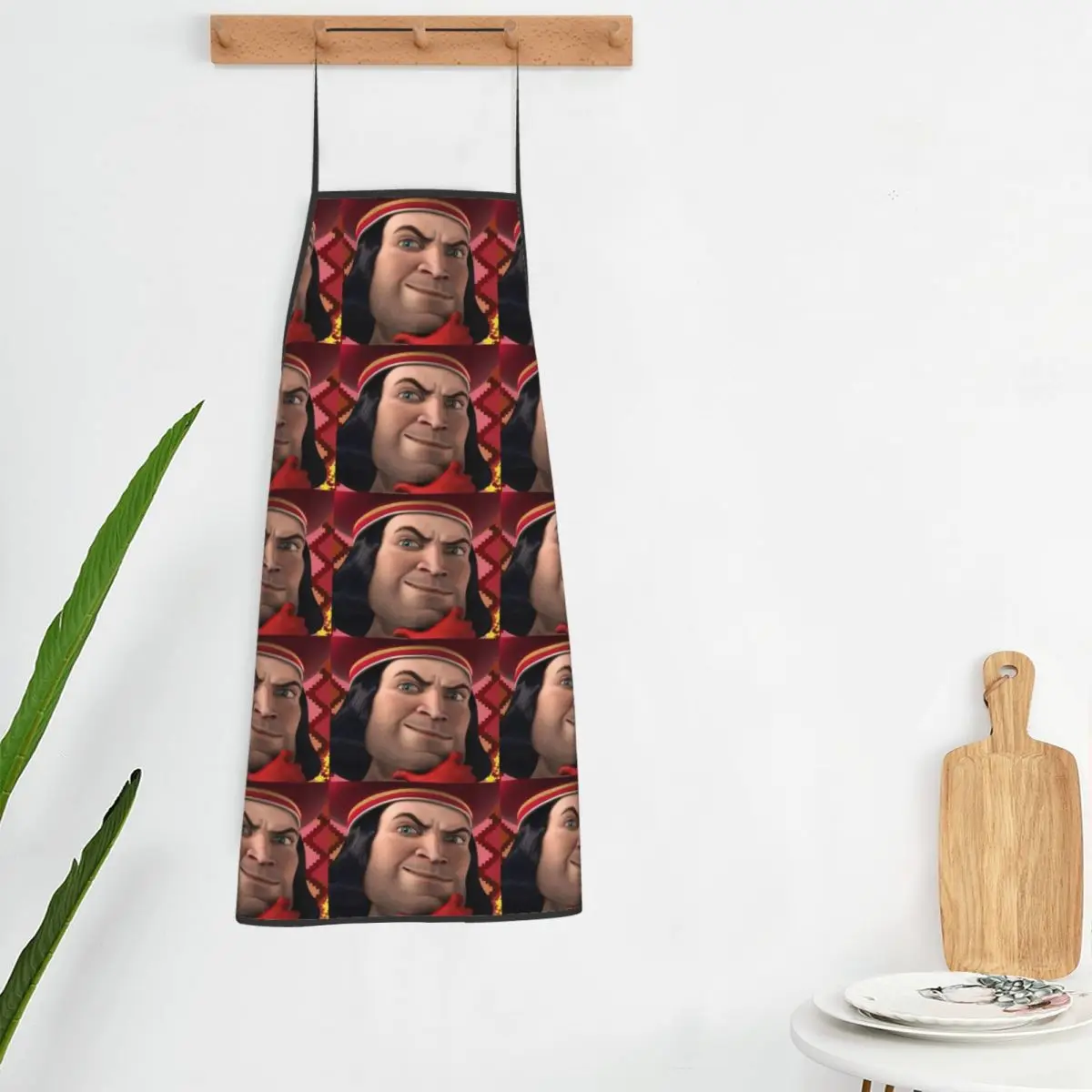 LoRd FaRQuaAd Apron Chef Cooking Baking Tablier Bib Kitchen Cleaning Pinafore for Women Men Gardening
