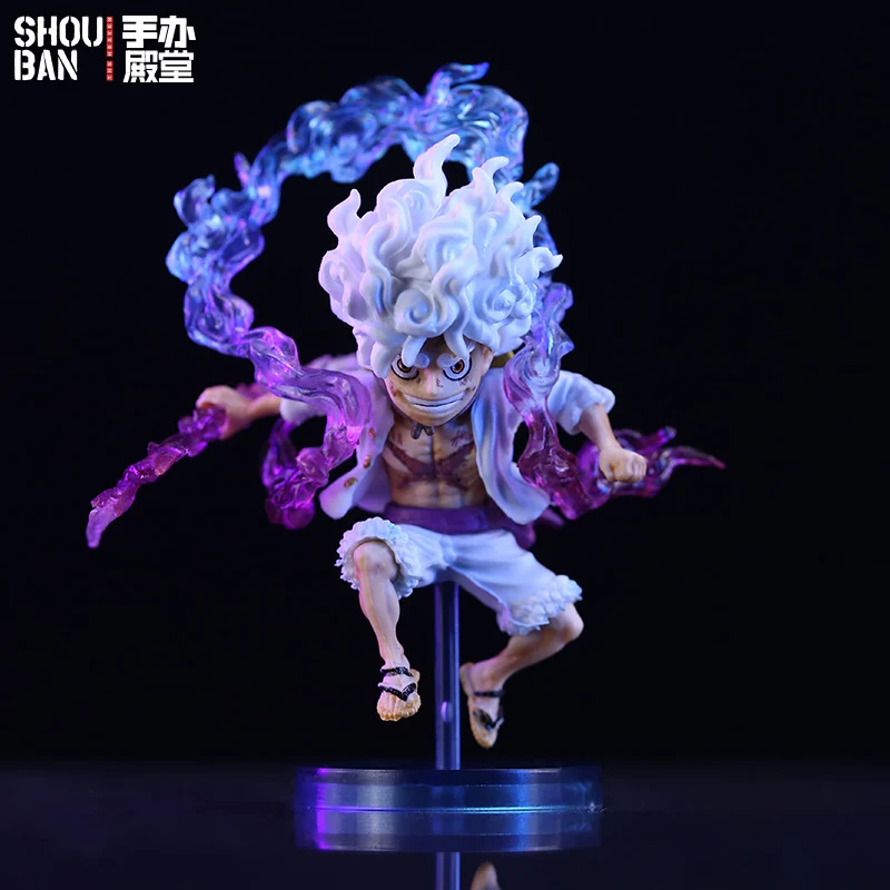 Anime Rufy Figura 10 cm Mini Cieco Scatola Rufy Gear 5 Sun God Nika Action Figures Modello in PVC Collezione di Bambole Giocattolo Regalo Del Capretto